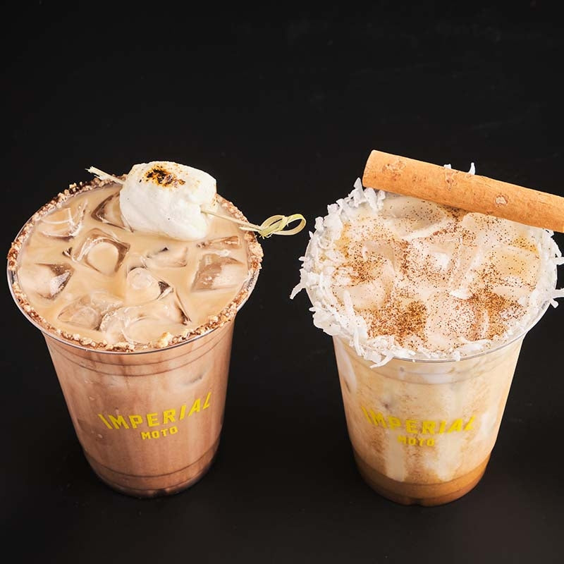 Coquito Iced Latte