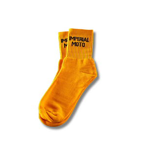 Imperial Moto Gold Half-Crew Sock