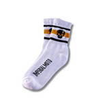 Imperial Moto Half-Crew Skull Sock