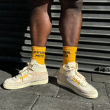 Gold Crew Sock