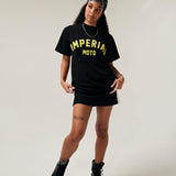 Yellow Puff Crewneck Tee