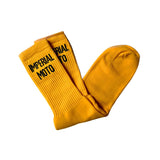 Gold Crew Sock